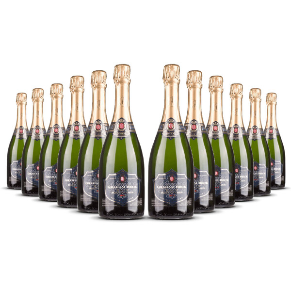 Graham Beck MCC Brut Blanc de Blancs Vintage 2019er Robertson (12 x 0,75l)