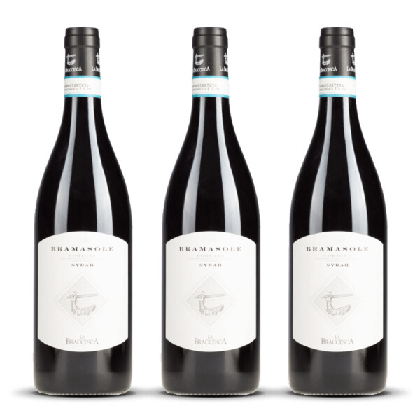 La Braccesca Bramasole Cortona Syrah 2021er Toskana (3 x 0,75l)