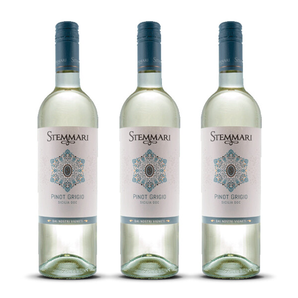 Stemmari Pinot Grigio 2024er Sizilien (3 x 0,75l)