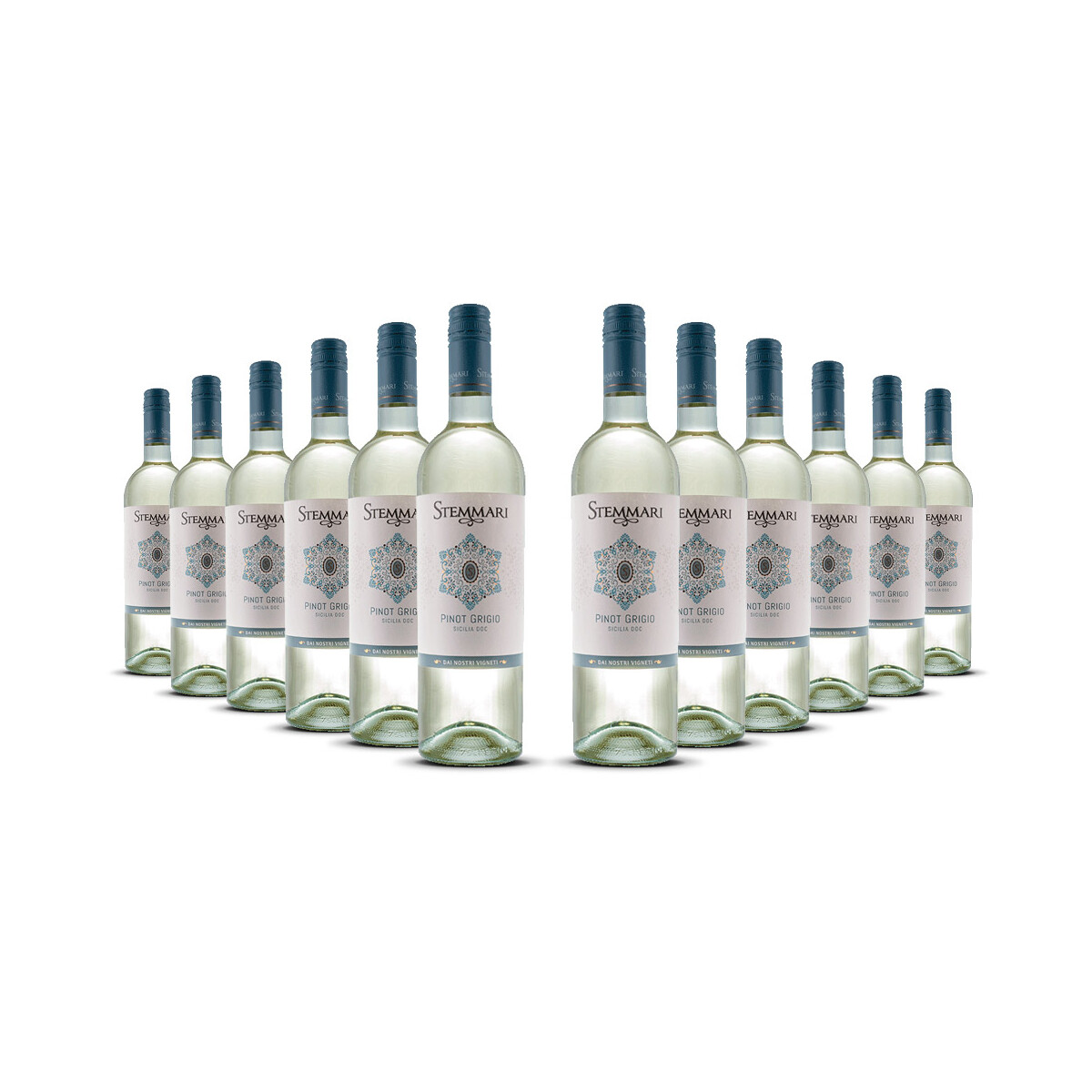 Stemmari Pinot Grigio 2024er Sizilien (12 x 0,75l)