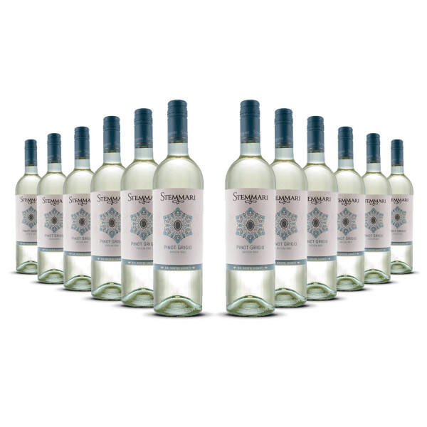 Stemmari Pinot Grigio 2024er Sizilien (12 x 0,75l)