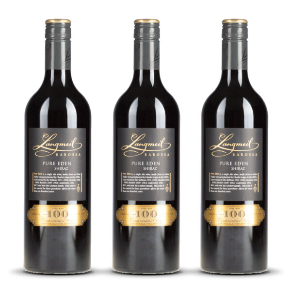 Langmeil Pure Eden Shiraz 2021er Eden Valley (3 x 0,75l)