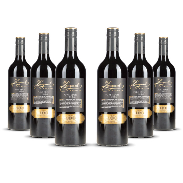 Langmeil Pure Eden Shiraz 2021er Eden Valley (6 x 0,75l)