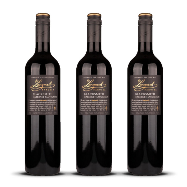 Langmeil Blacksmith Cabernet 2021er Barossa (3 x 0,75l)