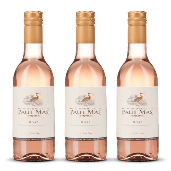 Paul Mas Rosé 0,25 l. 2024er Süd-Frankreich (3 x 0,25l)