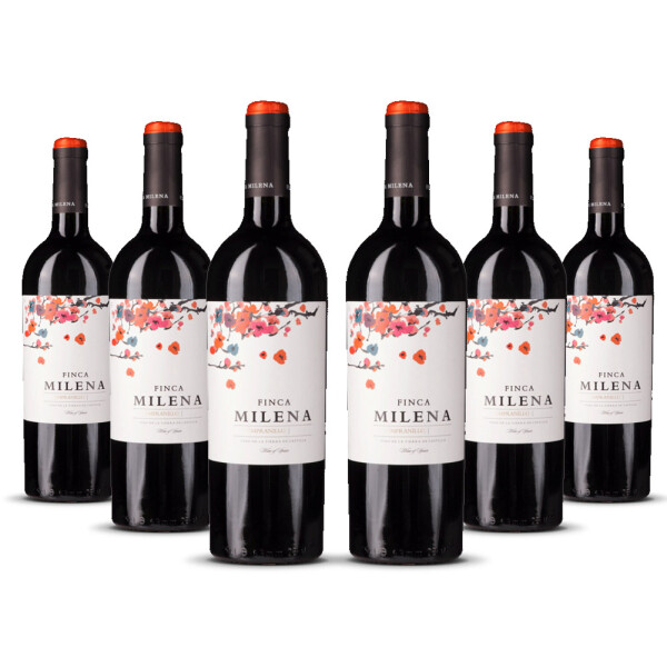 Finca Milena Tempranillo/Shiraz Castilla (bio) 2024er Kastilien-La Mancha (6 x 0,75l)