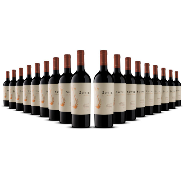 Sutil Limited Release Cabernet Sauvignon 2020er Maipo Valley (18 x 0,75l)