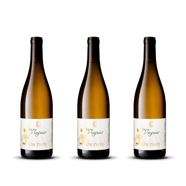 Domaine Chirat Viognier Or Piste VdF 2023er Côtes du Rhône (3 x 0,75l)