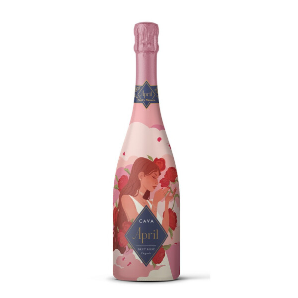 Cava April Brut Rosado Penedés (1 x 0,75l)