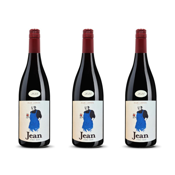 Jean Pinot Noir Vin de France 2023er Burgund (3 x 0,75l)