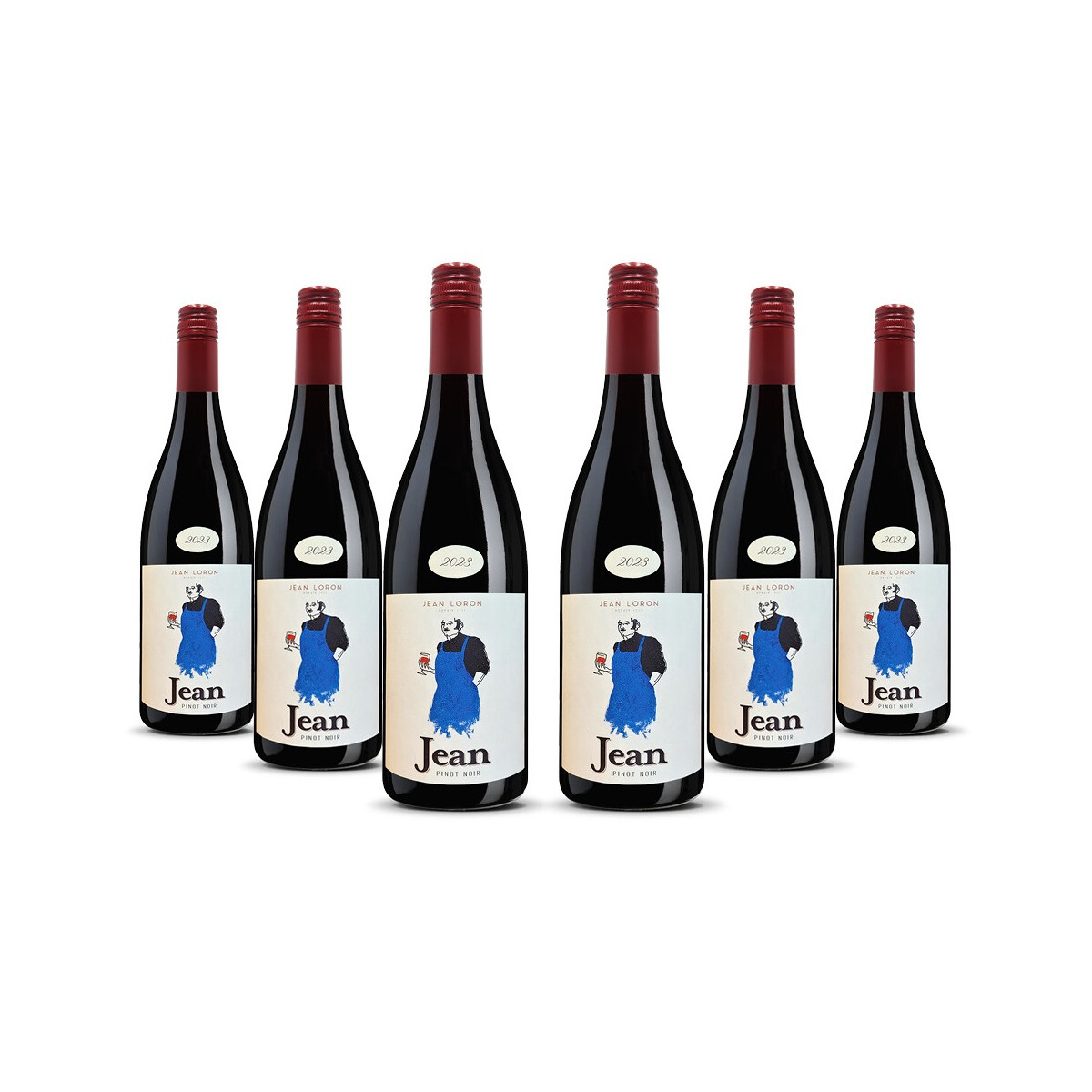 Jean Pinot Noir Vin de France 2023er Burgund (6 x 0,75l)