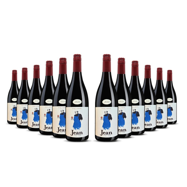 Jean Pinot Noir Vin de France 2023er Burgund (12 x 0,75l)