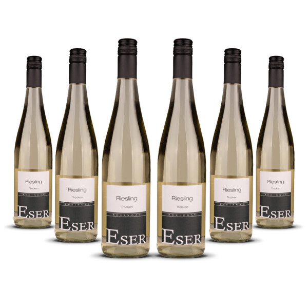 Eser Riesling Trocken 2023er Rheingau (6 x 0,75l)