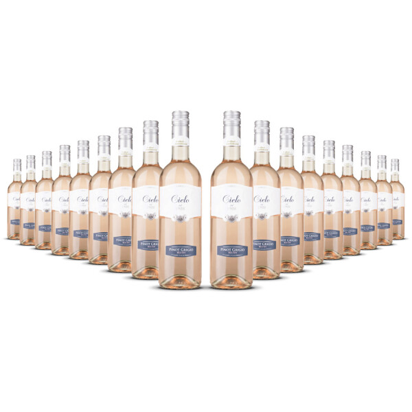 Cielo Pinot Grigio Rosé Blush 2024er Veneto (18 x 0,75l)