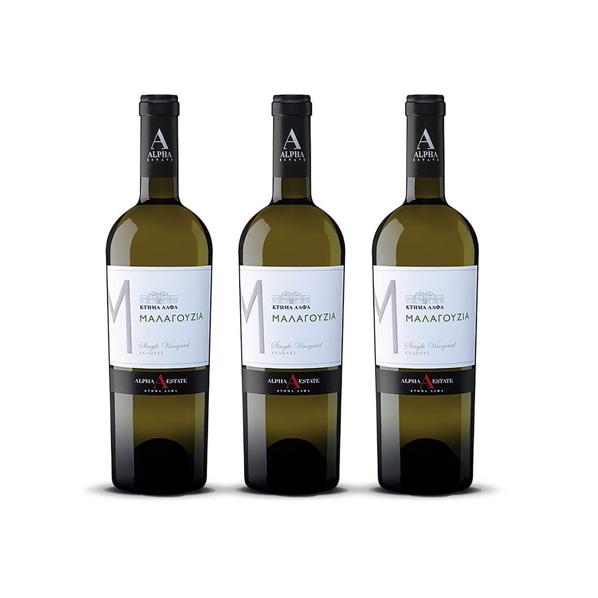 Alpha Estate Malagouzia Wit 2024er Florina (3 x 0,75l)