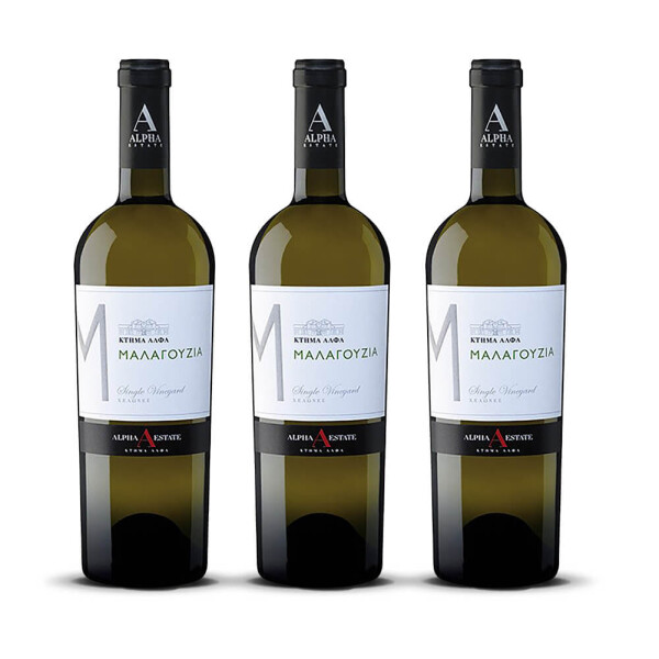 Alpha Estate Malagouzia Wit 2024er Florina (3 x 0,75l)