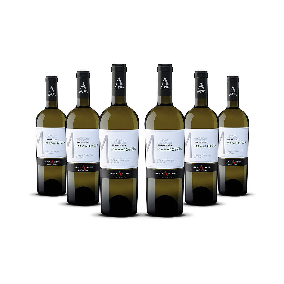 Alpha Estate Malagouzia Wit 2024er Florina (6 x 0,75l)