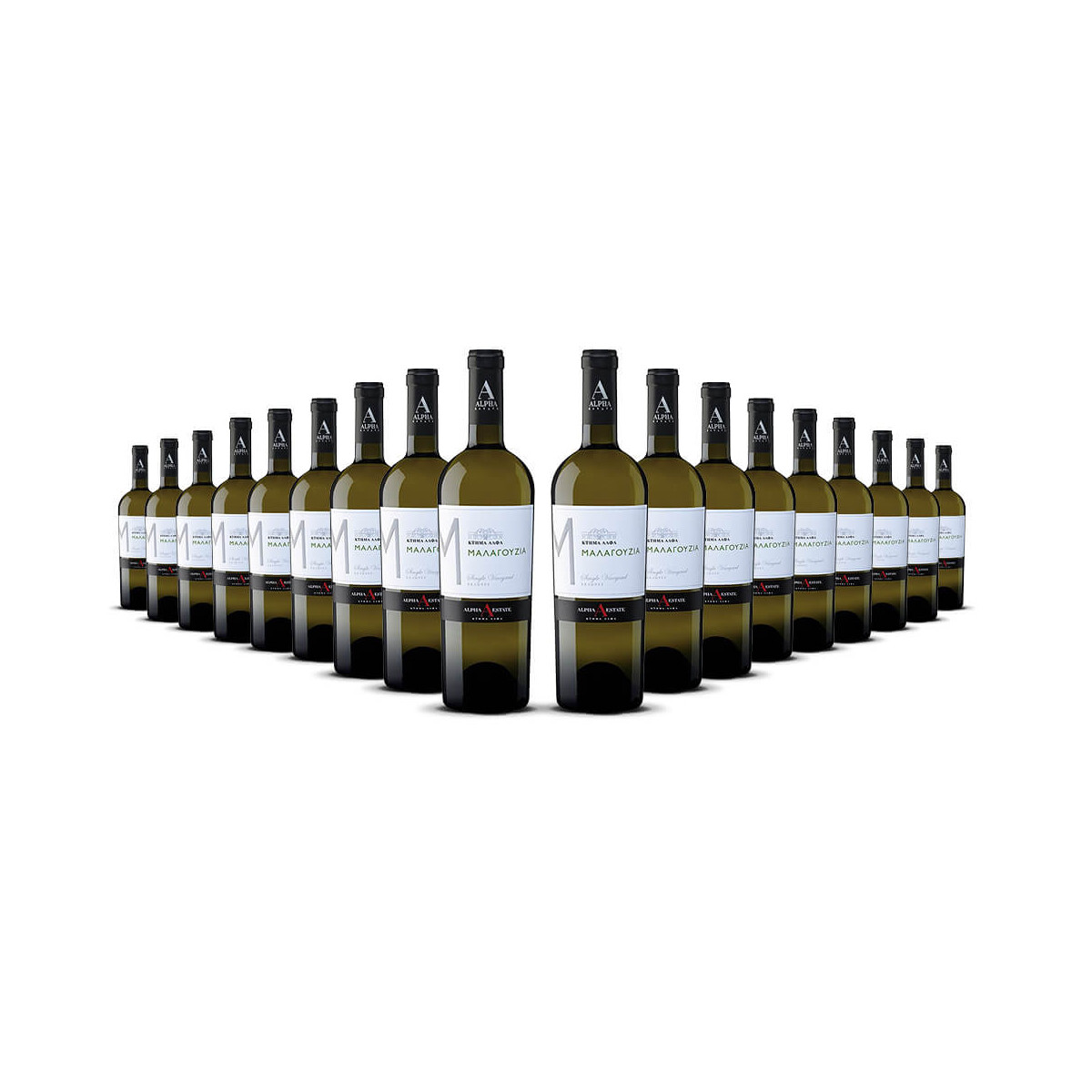 Alpha Estate Malagouzia Wit 2024er Florina (18 x 0,75l)