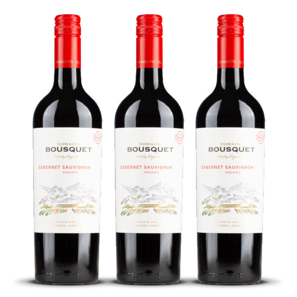 Domaine Bousquet Cabernet Sauvignon (bio) 2024er Uco Valley (3 x 0,75l)