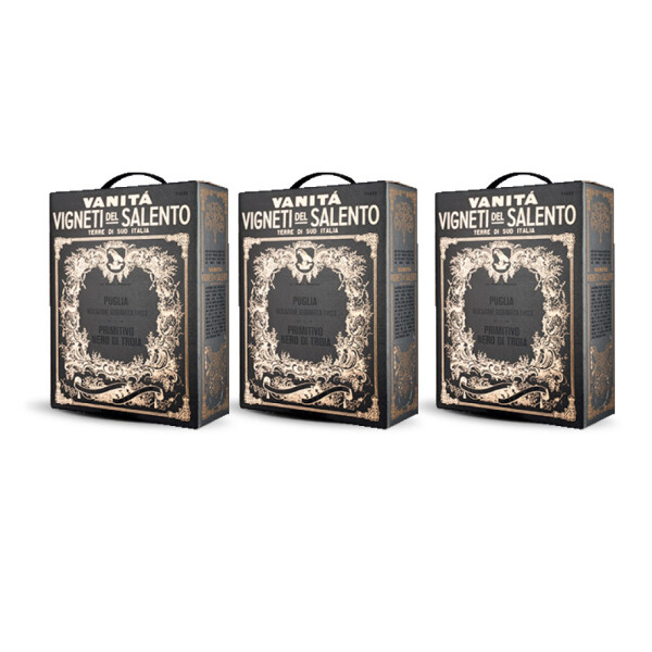 Vanita Primitivo / Nero di Troia 3 ltr BiB 2024er Apulien (3 x 3l)
