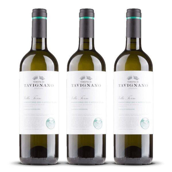 Tavignano Verdicchio Classico Superiore (bio) 2024er Marken (3 x 0,75l)