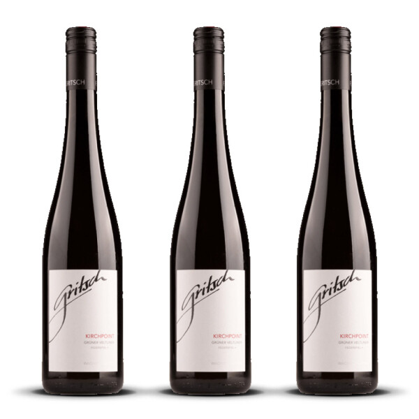 Gritsch Gruner Veltliner Kirchpoint 2023er Wachau (3 x 0,75l)