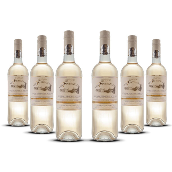 Château Les Fontenelles Bergerac Moelleux 2024er Bordeaux (6 x 0,75l)