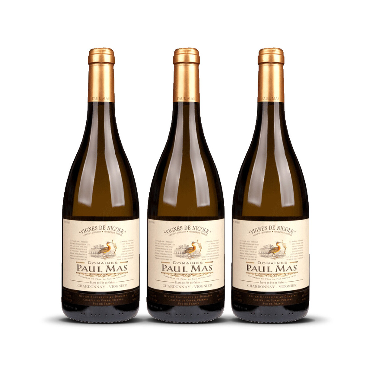 Paul Mas Vignes de Nicole Chardonnay / Viognier 2024er...