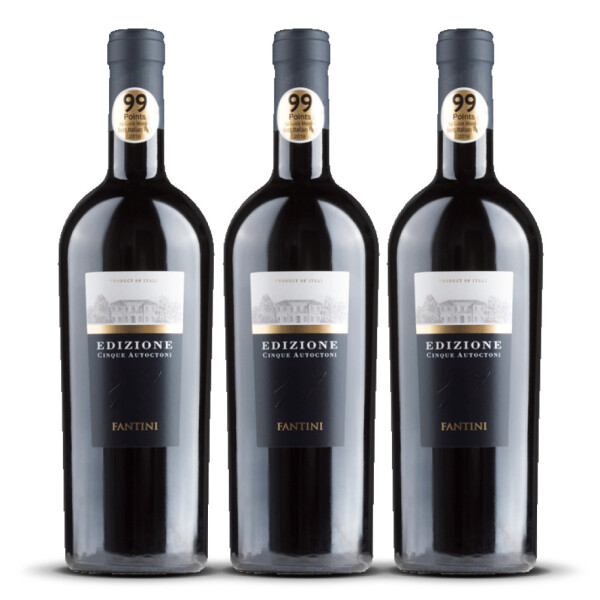 Farnese Vini Edizione N°23 Cinque Autoctoni Apulien (3 x 0,75l)