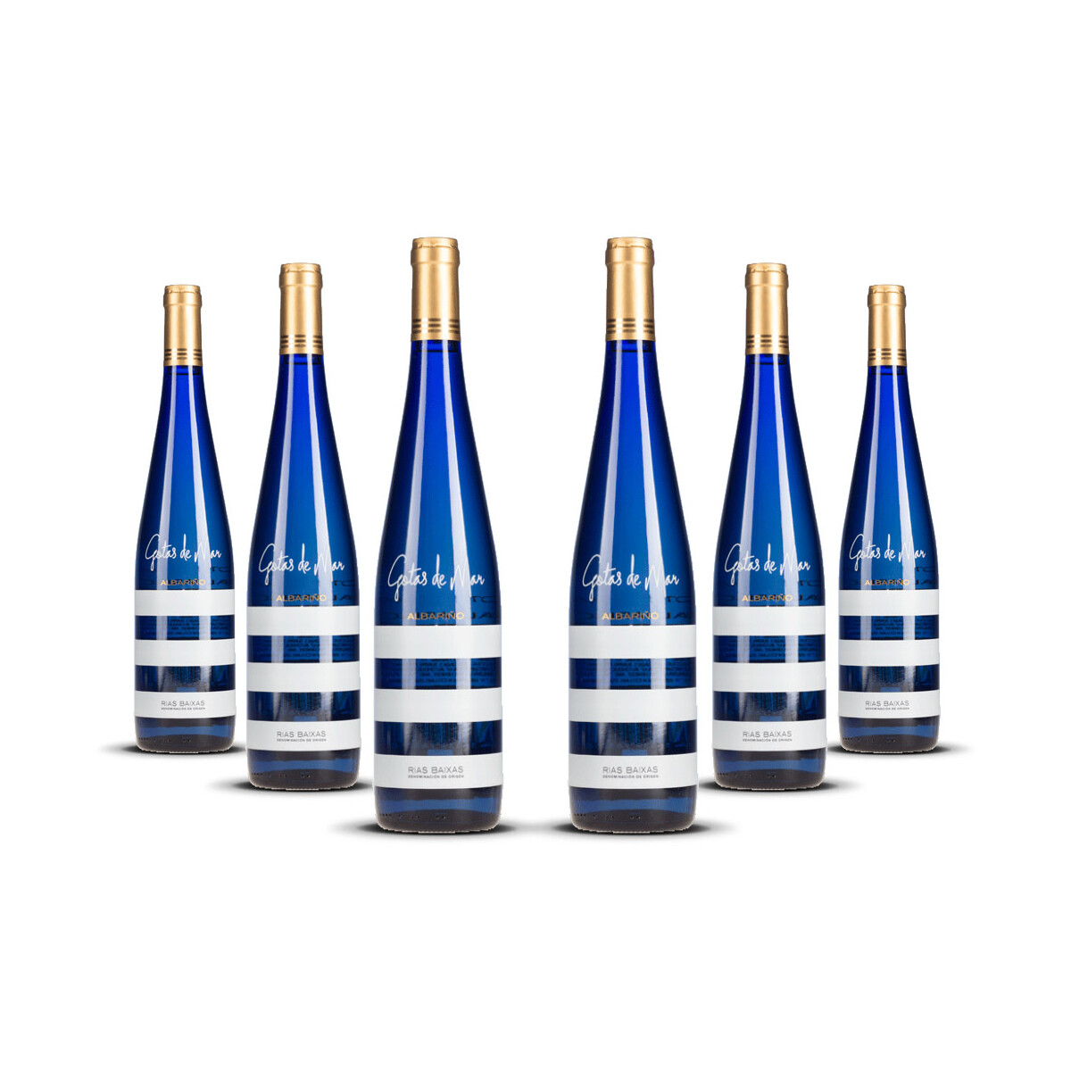Gotas de Mar Albarino Rias Baixas 2024er Rias Baixas (6 x...
