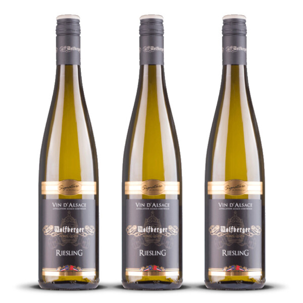 Wolfberger Riesling Signature 2023er Elsass (3 x 0,75l)