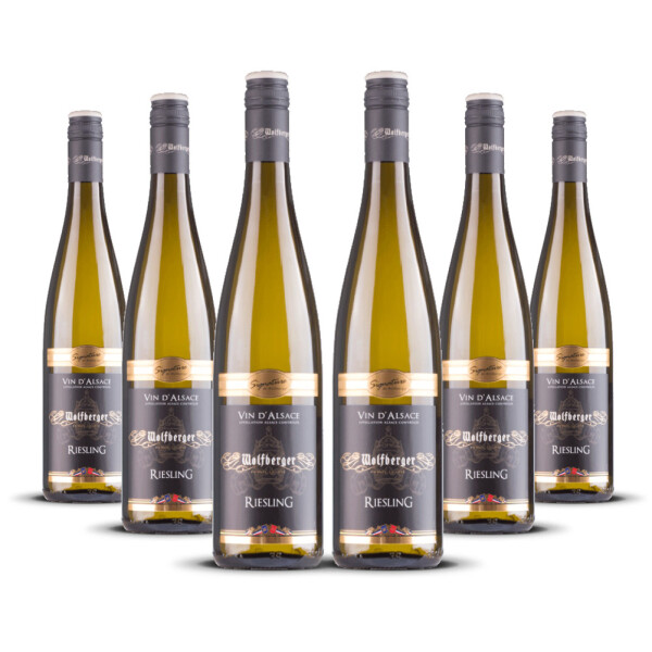 Wolfberger Riesling Signature 2023er Elsass (6 x 0,75l)