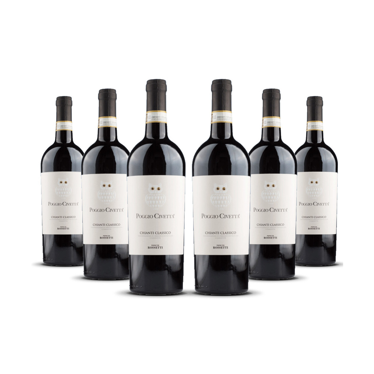 Poggio Civetta Chianti Classico 2023er Toskana (6 x 0,75l)