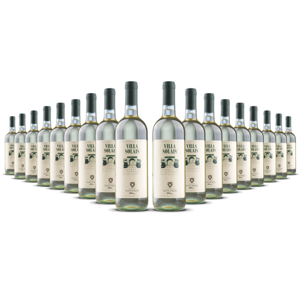 Santadi Villa Solais Vermentino 2024er Sardinien (18 x 0,75l)