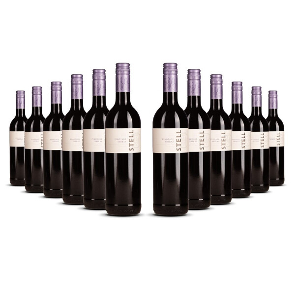 Stellenrust Stell Pinotage / Shiraz 2022er Stellenbosch (12 x 0,75l)