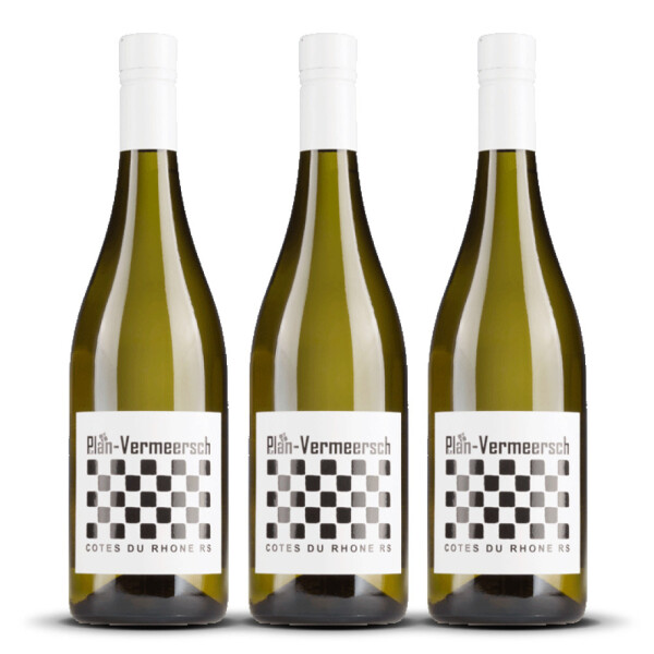 Le Plan Vermeersch RS Côtes du Rhône Blanc 2024er Côtes du Rhône (3 x 0,75l)
