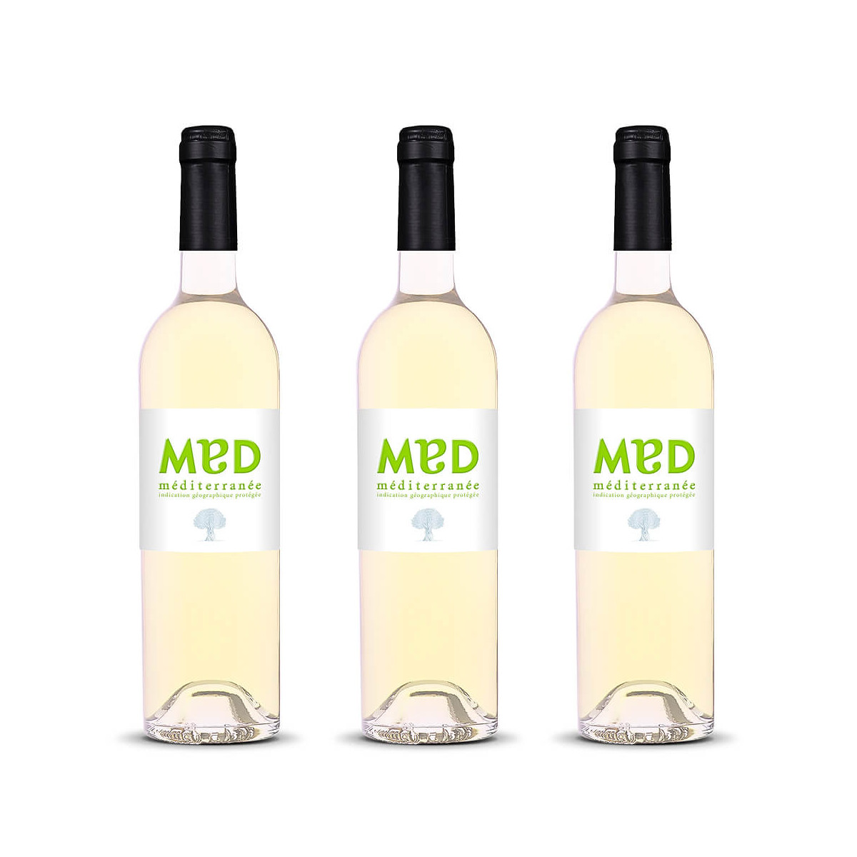 MED Blanc IGP Mediterannee 2024er Provence (3 x 0,75l)