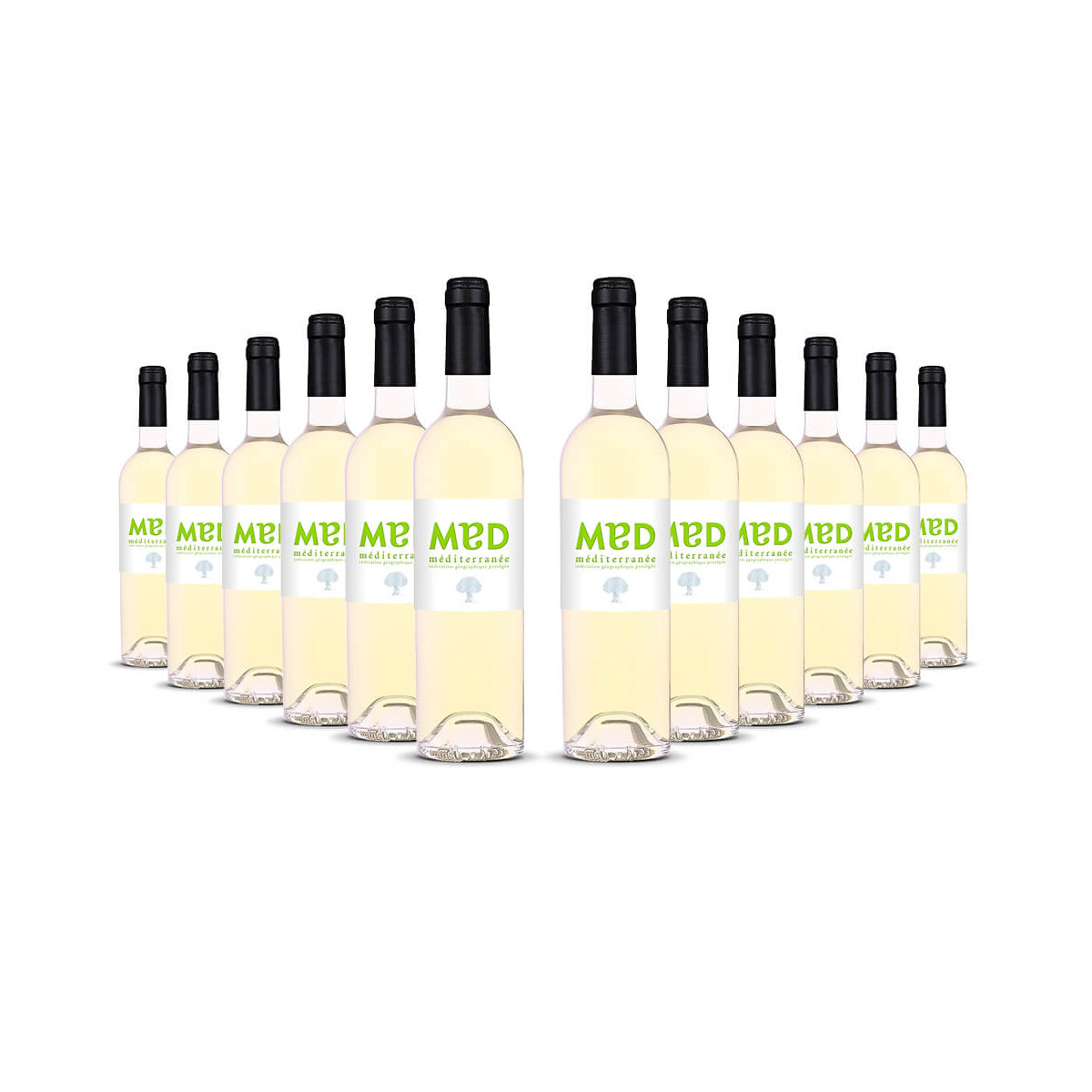 MED Blanc IGP Mediterannee 2024er Provence (12 x 0,75l)