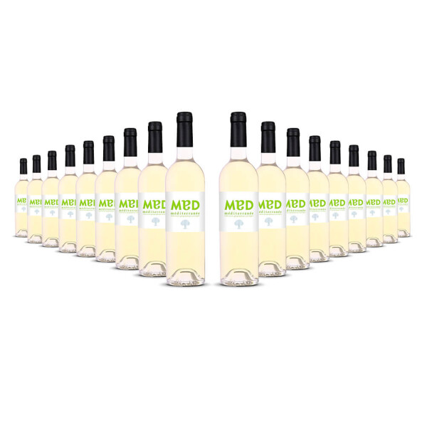 MED Blanc IGP Mediterannee 2024er Provence (18 x 0,75l)