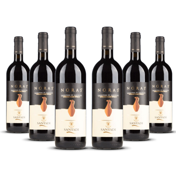 Santadi Noras Cannonau di Sardegna 2022er Sardinien (6 x 0,75l)