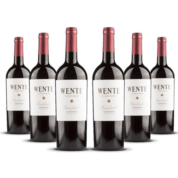 Wente Beyer Ranch Zinfandel 2022er Kalifornien (6 x 0,75l)