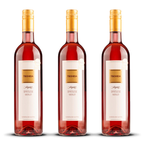 Weingut Tschida Spätlese Merlot 2023er Burgenland (3 x 0,75l)