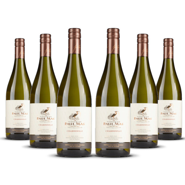 Paul Mas Classique Chardonnay 2024er Süd-Frankreich (6 x 0,75l)
