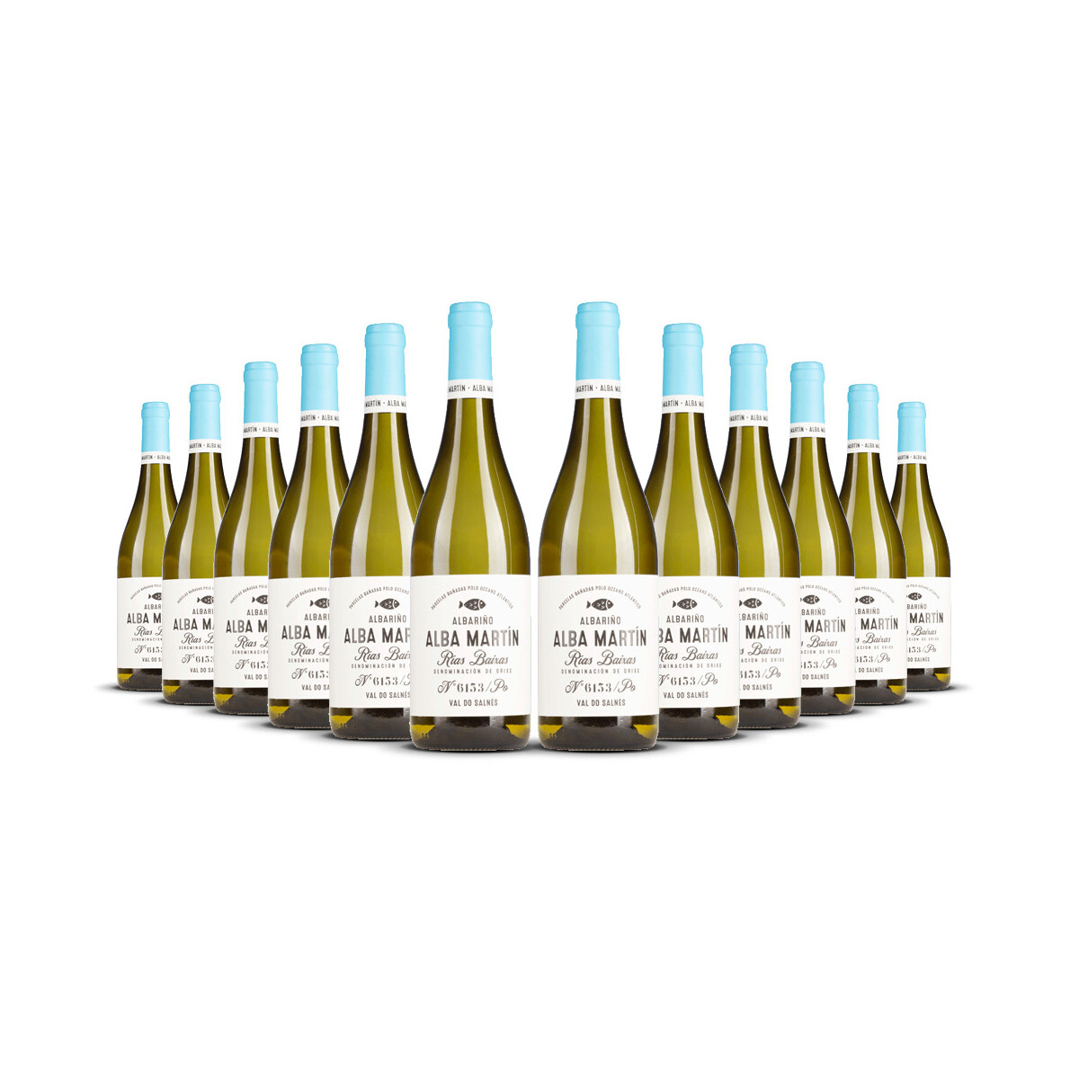 Alba Martin Albarino Rias Baixas 2024er Rias Baixas (12 x...