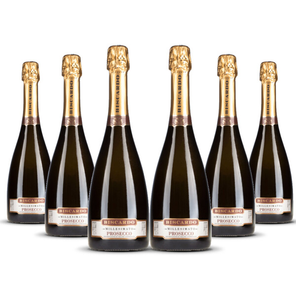 Prosecco Biscardo Spumante DOC 2024er Veneto (6 x 0,75l)