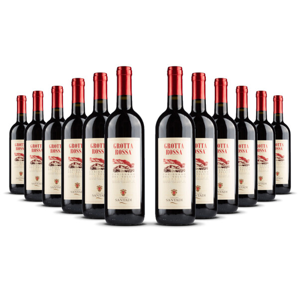 Santadi Grotta Rossa Carignano 2023er Sardinien (12 x 0,75l)