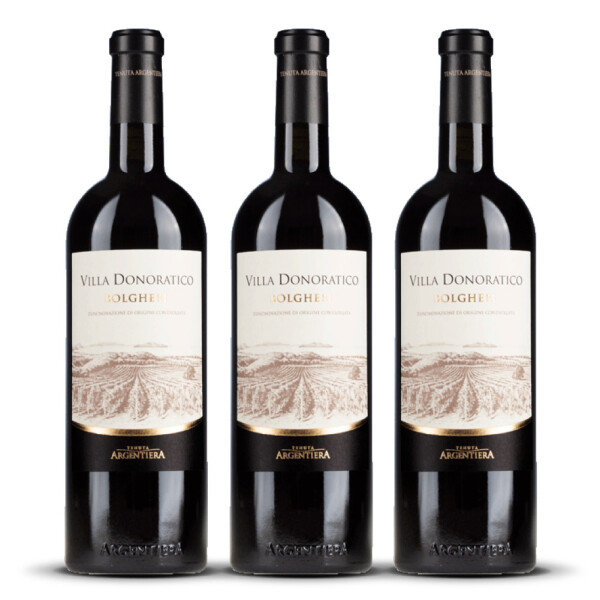 Tenuta Argentiera Villa Donoratico - Bolgheri DOC Rosso 2021er Toskana (3 x 0,75l)