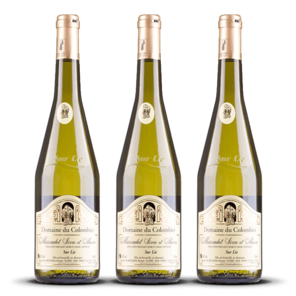 Muscadet sur Lie Domaine du Colombier 2024er Loire (3 x 0,75l)