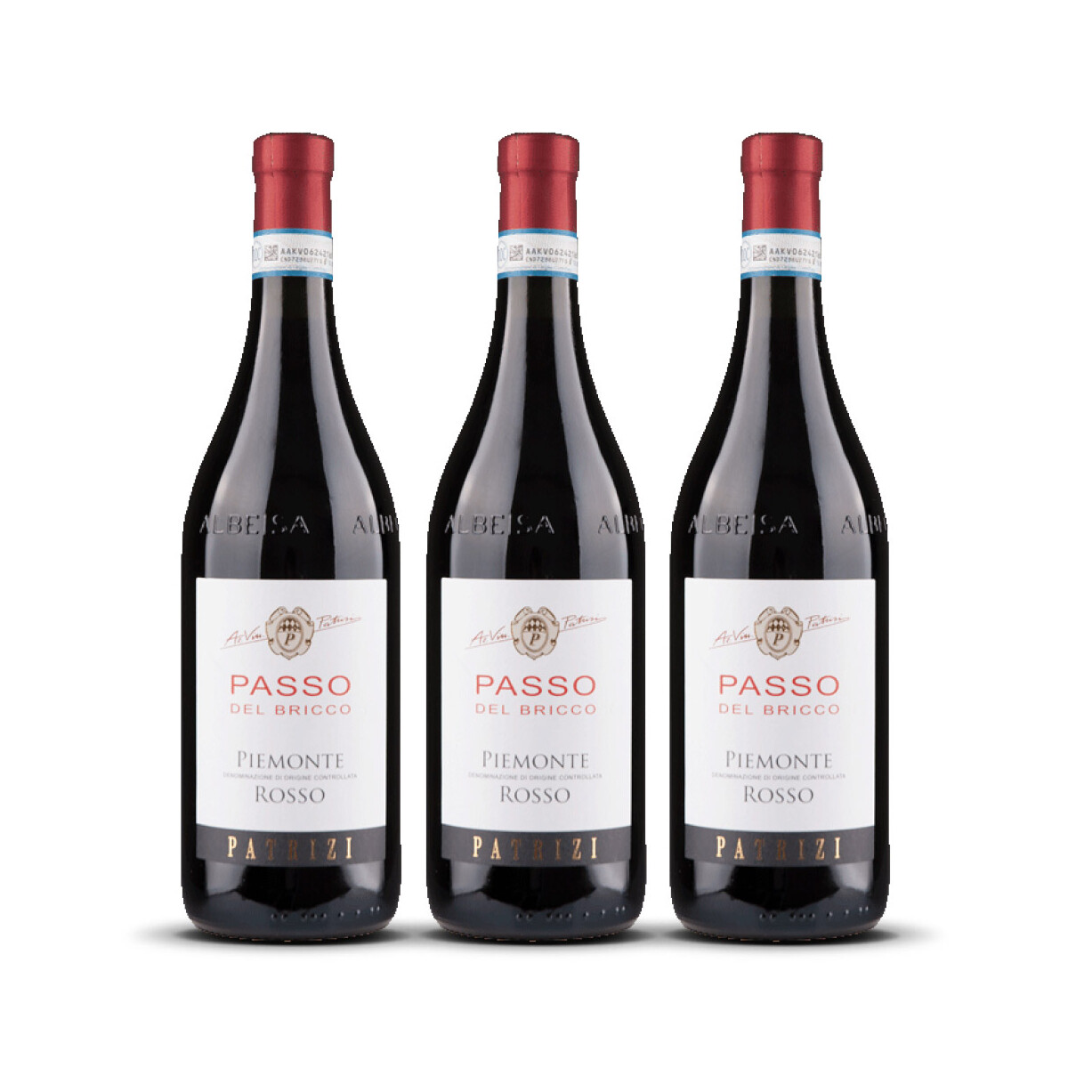 Passo del Bricco Piemonte Rosso DOC 2023er Piemont (3 x...