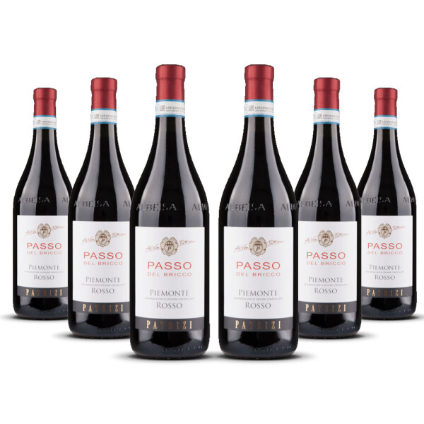 Passo del Bricco Piemonte Rosso DOC 2023er Piemont (6 x 0,75l)